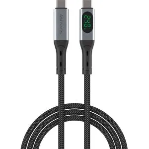 4smarts DigitCord Enterprise USB-C Kabel 240W - 1.5m - Sort