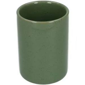 Dille&Kamille Porte-brosseà dents, gris-vert, céramique small unisex