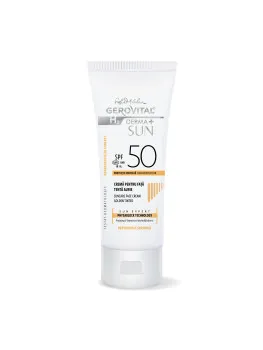 Crema pentru fata Gerovital H3 Derma+ SUN SPF 50, nuanta aurie , 50ml