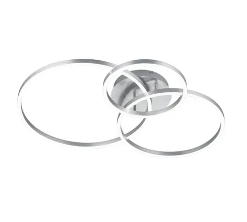 LED stropné osvetlenie Trio Winona nikel 670810607