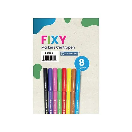 Centropen Sada fixiek 8 farieb