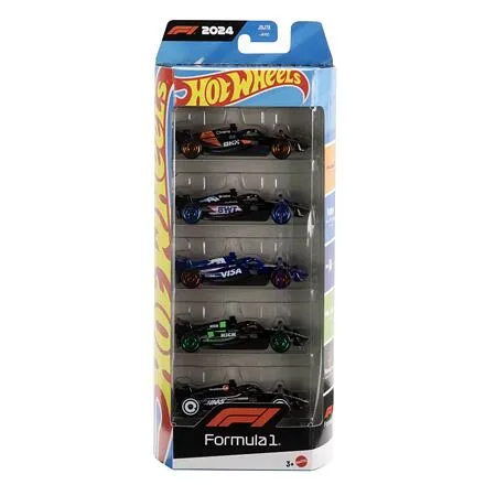 Mattel Hot Wheels 5ks Angličák - Závodné