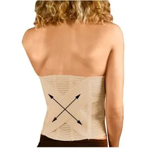 HYDAS® Orthopädischer Stützgürtel haut, Größe: 3, weiß