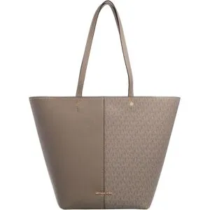 Michael Kors Schultertasche - Flora Lg Tz Tote - Gr. unisize - in Taupe - für Damen