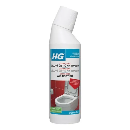 HG extra silný čistič na toalety HGESCT