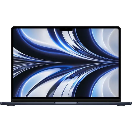 Laptop MacBook Air 2022, 13.6 inch, Apple M2, 8Core CPU 8Core GPU, 8GB RAM, 256GB SSD, MacOS, Negru
