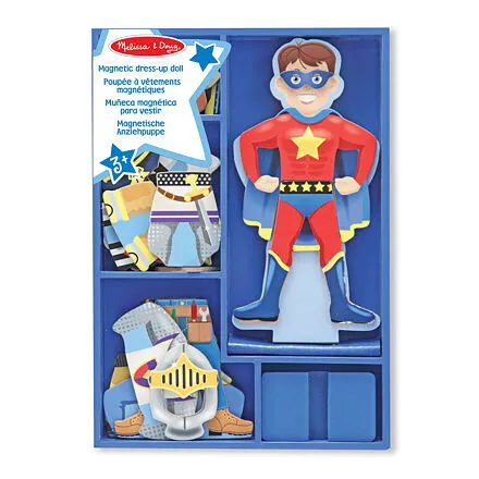 Melissa & Doug Magnetické obliekanie - Hrdinovia