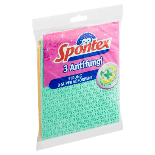 Spontex Antifungi houbová utěrka 3 ks
