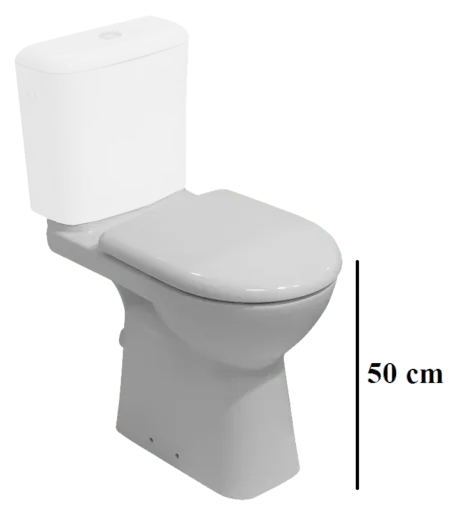 Wc kombi, pouze mísa Jika Deep zadný odpad H8236160000001