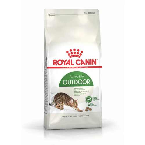 Royal Canin Outdoor - granule pro aktivní dospělé kočky, které často chodí ven 400 g