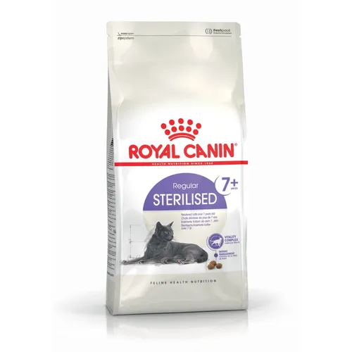 Royal Canin Sterilised 7+ - granule pro sterilizované stárnoucí dospělé kočky 400 g
