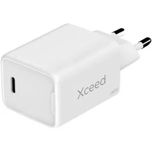 Xceed 45W GaN Vægoplader m. USB-C - Hvid