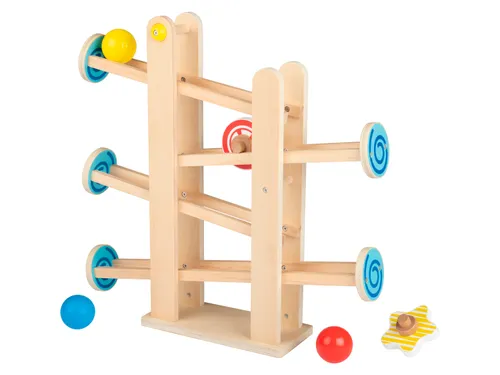 Playtive Dřevěná kuličková dráha (kaskáda)