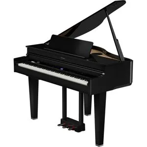 Roland GP-6-PE BLACK POLISH 324 Sons + 394 Músicas 10 ANOS GARANTIA  piano digital cauda