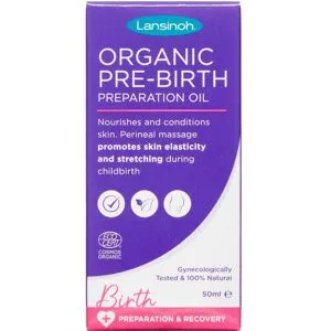 Lansinoh Økologisk Før-fødselsolie 50 ml