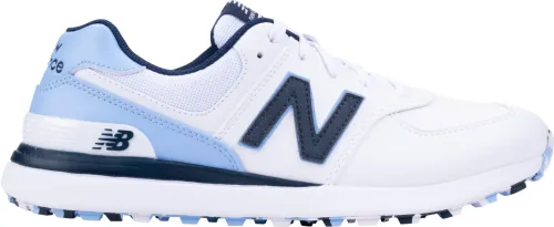 New Balance 574 Greens v2 Golfschuh, weiß/hellblau