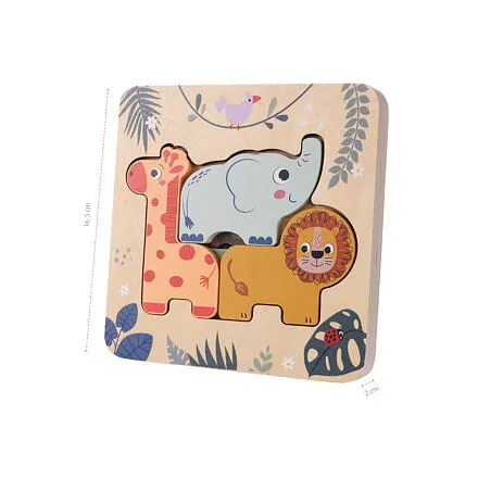 Zopa Drevené puzzle hlavolam