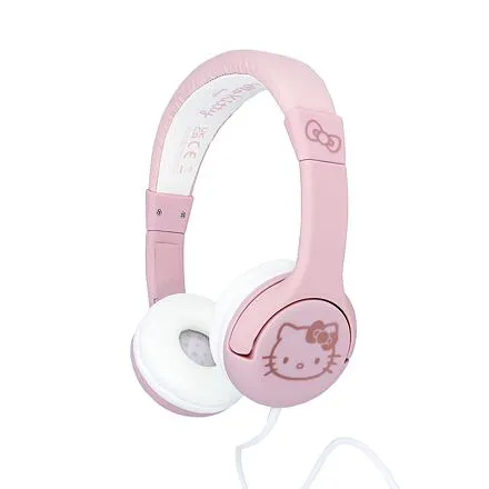OTL Hello Kitty Rose Gold detské slúchadlá