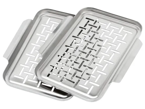 Grillmeister Grilovací pánev / misky (grilovací tác malý, 2 kusy)