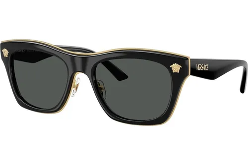 Versace VE2272 GB1/87, Černé, Materiál 0, Unisex sluneční brýle