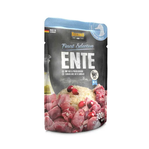 Belcando Finest Selection - kachní s rýží a brusinkami 125 g
