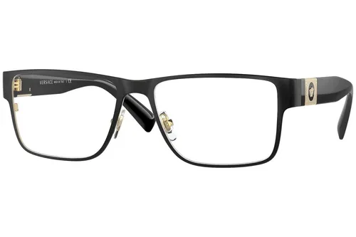 Versace VE1274 1436, Čierne, Materiál 0, Pánske dioptrické okuliare