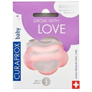 Curaprox Baby Chupeta Rosa 2