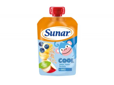 Sunar Cool borůvka banán ovesné vločky 110g