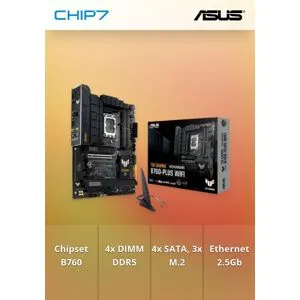 Motherboard Asus TUF GAMING B760-PLUS WIFI DDR5 LGA1700
