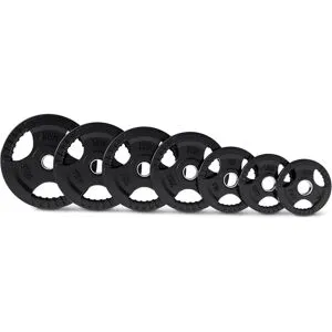 fdfitnessdigital Conjunto de discos de borracha fitnessdigital tri grip - 160kg (fd160ws)