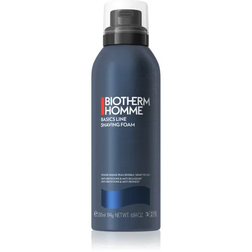 Biotherm Homme Basics Line Shaving Foam pěna na holení pro citlivou pleť 200 ml
