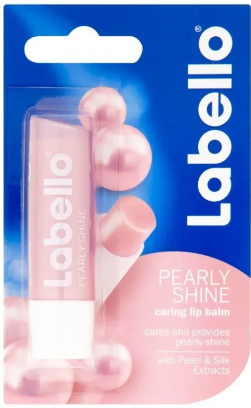 Labello Pearly Shine Caring Lip Balm Balzám na rty 4,8 g