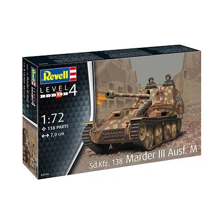 Revell Plastic ModelKit military 03316 - Sd. Kfz. 138 Marder III Ausf. M (1:72)