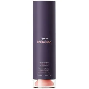 Dyson Chitosan™ Pre-Style Cream (Glattes bis welliges Haar, reichhaltige Pflege)