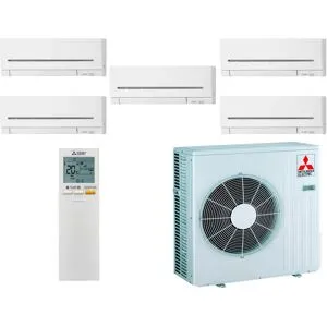 MITSUBISHI ELECTRIC Mitsubishi Quintuple-split MXZ-5F102VF + 5 X MSZ-AY20VGK