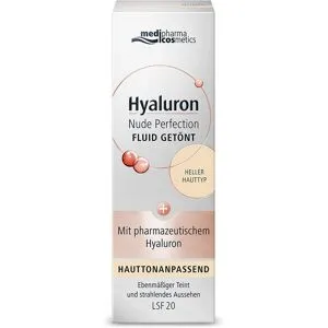 medipharma cosmetics Hyaluron Nude Perfection Fluid getönt LSF 20 heller Hauttyp Creme 50 ml Unisex 50 ml Creme