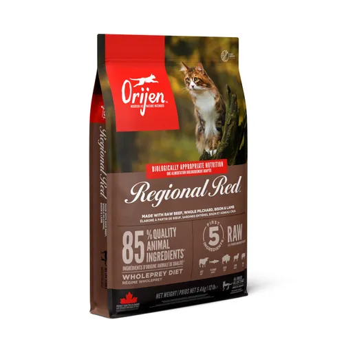 Orijen Regional Red - suché krmivo pro kočky 1,8 kg
