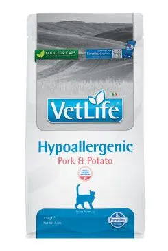 Vet Life Natural cat hypo pork & potato 1,5kg
