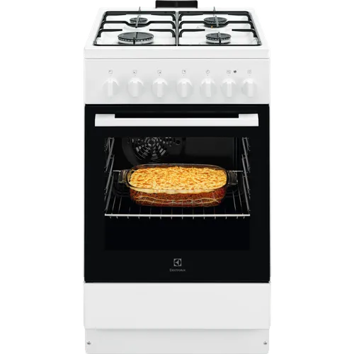 Electrolux Aragaz mixt 50 cm alb LKK520032W