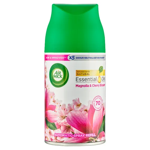 Air Wick Freshmatic Náplň do osvěžovače vzduchu magnolie a květy třešní 250ml