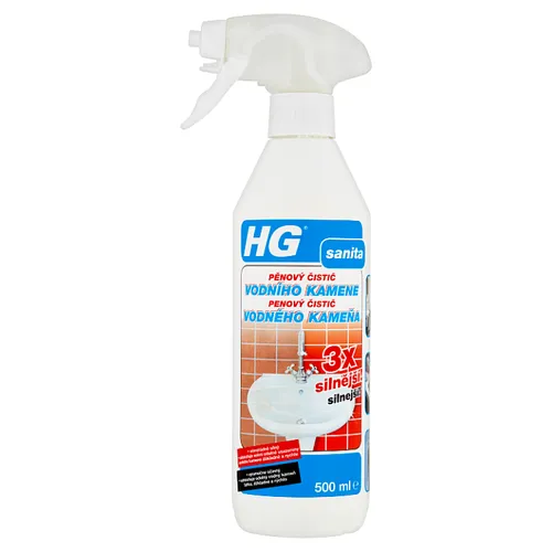 HG Pěnový čistič vodního kamene 500ml