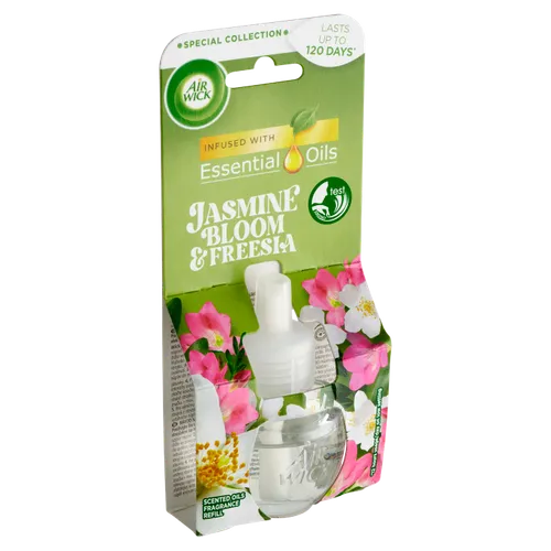 Air Wick Essential Oils Náplň do elektrického osvěžovače vzduchu jasmínové květy a frézie 19ml