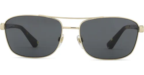 Burberry 0BE3163 110987 60 - rektangelt solbriller, mænd, guld