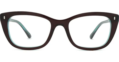 Ray-Ban 0RX5433 8366 52 - briller, cat eye, unisex, brun
