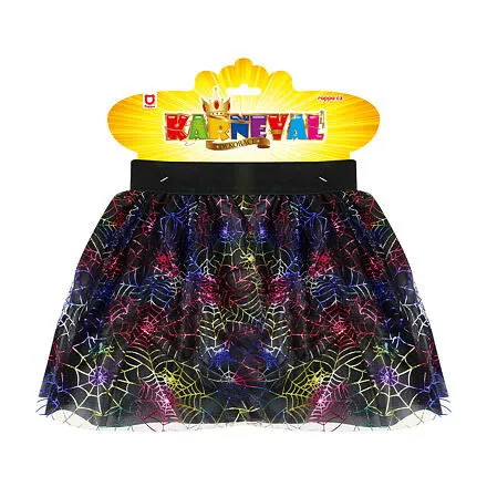 Rappa Sukňa tutu čarodejnícka s pavučinami
