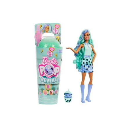 BRB POP REVEAL BARBIE BUBBLE TEA - ZELENÝ ČAJ