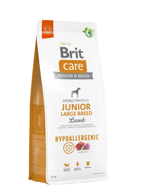 Brit Care Hypo-Allergenic Junior Large Breed Lamb & Rice 1 kg