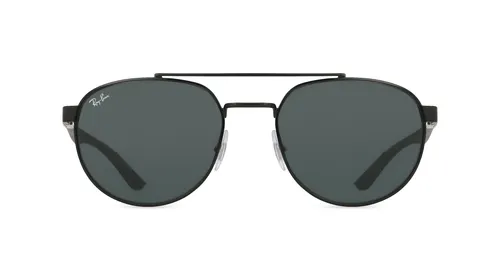 Ray-Ban 0RB3736 Unisex-Sluneční brýle Celoobrubové Hranatý Kov-rámy, černá