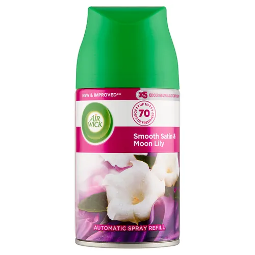 Air Wick Freshmatic Náplň do osvěžovače vzduchu jemný satén a měsíční lilie 250ml