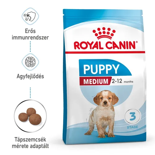 Royal Canin Medium Puppy - granule pro štěňata psů středních plemen 1 kg